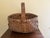 Wood Late 19th-Century American Oak Splint Gathering Basket For Sale - Image 7 of 10