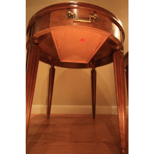 Brass 1960s Mid-Century Modern French Bouillotte Side Tables For Sale - Image 8 of 12