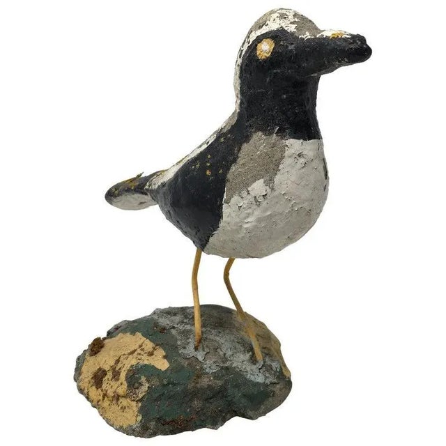 Vintage Handmade Concrete Bird For Sale In Houston - Image 6 of 6