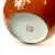 19th Century Chinese Porcelain Orange Ginger Jar For Sale In San Francisco - Image 6 of 7
