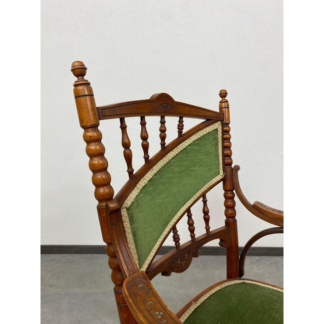 Set of Jugendstil Armchairs by J&J Kohn, 1890s For Sale - Image 5 of 17