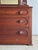 Antique Mid-19th Century Walnut Dresser With Arched Mirror & Hidden Drawer For Sale - Image 15 of 16