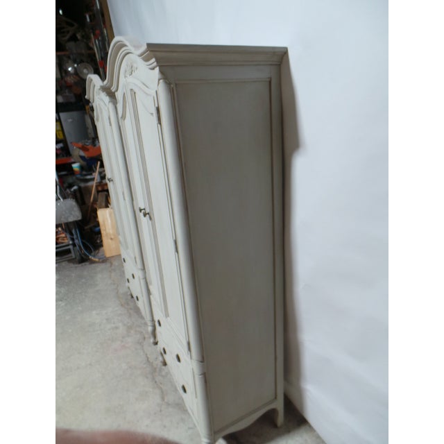 1960s Rococo Style Set of 2 Wardrobes For Sale - Image 5 of 13