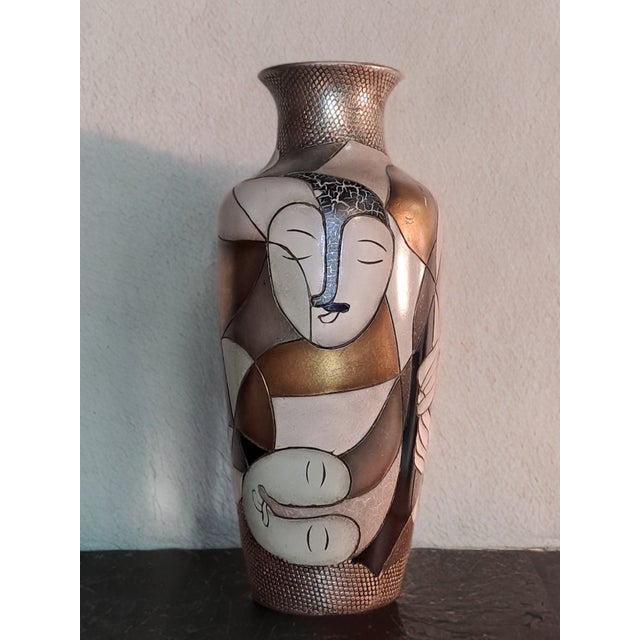 Modernist Vase from Vallauris, France, 1960s For Sale - Image 9 of 9