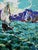 Oil Painting Under Sails in the Endless Sea Oleksiy Ivanyuk For Sale - Image 10 of 10