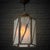Lantern Pendant Lamp in Brass and Glass by The Malmström Brothers, Sweden, 1920s For Sale - Image 9 of 9