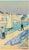 Vintage Coastal Art Print – French Harbor Fishermen by Albert Marquet, 60" X 40" For Sale In Buffalo - Image 6 of 7