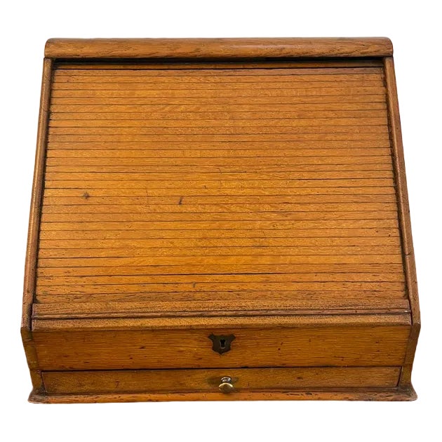 Oak Stationery Cabinet, 1860s For Sale