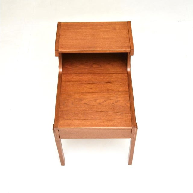 Swedish Teak Side Table, 1960s For Sale - Image 4 of 10