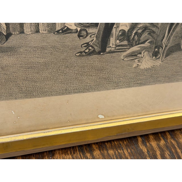 1843 “The Waterloo Heroes at Apsley House” Etching by Charles G. Lewis After j.p. Knight For Sale - Image 15 of 18