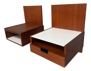 Two EU/NU-11 Japanese Series Wall Cabinets by Cees Braakman for Pastoe, 1958, Set of 2