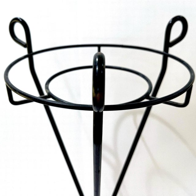 1950's Cowboy Lucky Horseshoe Plant Stands - Pair For Sale - Image 6 of 12