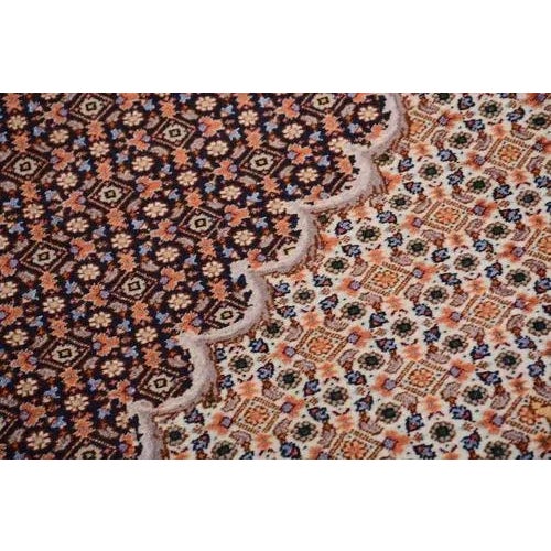 Hand-Knotted Middle Eastern Rug For Sale - Image 9 of 11