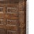 Indian King Head Board Made Froman Antique Indian Carved Teak Door and Pillar For Sale - Image 3 of 5