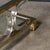 Metal 20th Century Hollywood Regency Italian Glass, Brass and Acrylic Glass Coffee Table, 1980 For Sale - Image 7 of 14
