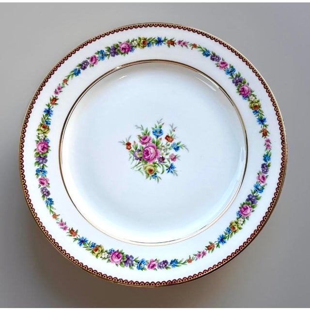 French Limoges Raynaud Plates - Set of 3 For Sale In New York - Image 6 of 11