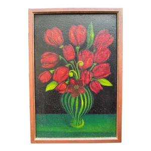 Vintage Charles Jay Oil Painting 1976