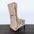 Upholstered High Back Dining Chair For Sale - Image 4 of 10