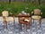 Louis XV Walnut Nesting Tables, 1970s, Set of 3 For Sale - Image 3 of 18