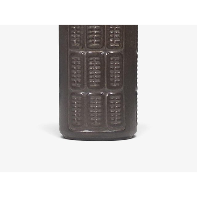 Brown Søholm Stentøj, Table Lamp, Brown Glazed Stoneware, Denmark, 1960s For Sale - Image 8 of 10