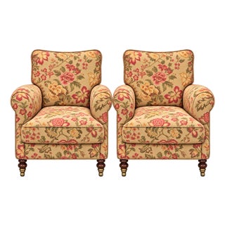 Wesley Hall Pair of Chairs For Sale