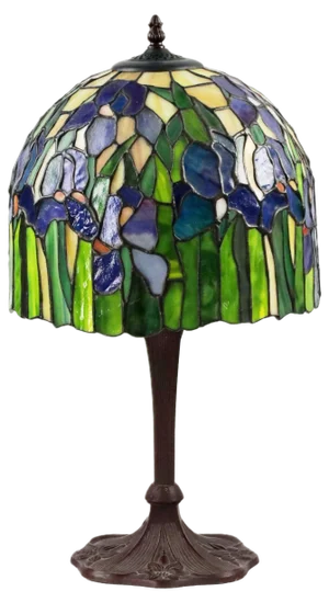 Stained Glass Table Lamp in the style of Tiffany, 20th Century