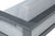 Modern Sardinia Aluminum Frame Outdoor 74" Love Seat / Sofa - Gray Cushions For Sale - Image 3 of 18