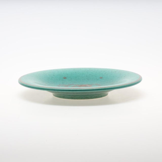 Mid-Century Modern Model 1035 I Argenta Plate by Wilhelm Kåge for Gustavsberg, Sweden, 1940s For Sale - Image 3 of 4