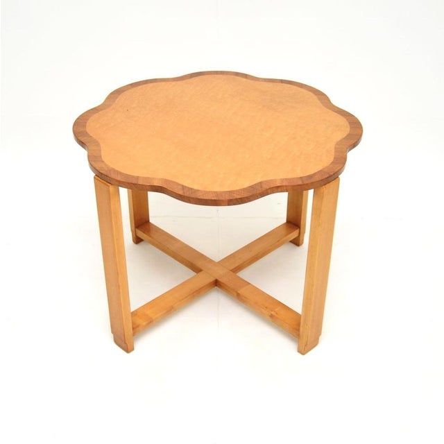 1930s Art Deco Birds Eye Maple Nesting Tables, 1930s, Set of 5 For Sale - Image 5 of 13