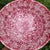 1970s Vintage Italian Roma Inc. Large 13" Red Spongeware Ceramic Serving Bowl – Vibrant Cranberry - Kitchen Decor For Sale - Image 5 of 8