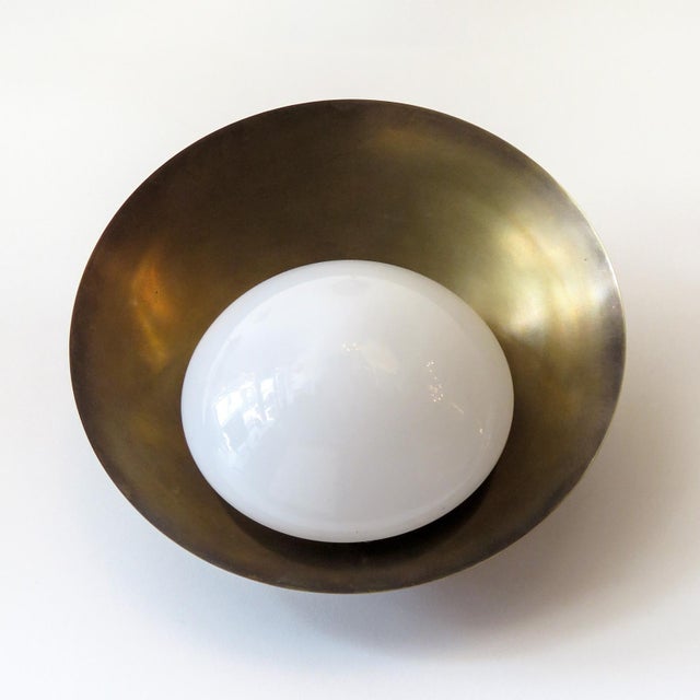 Contemporary Custom "Concha" Wall Lights For Sale - Image 3 of 11