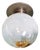 Large Murano Glass Ceiling Light from Mazzega, Italy, 1970 For Sale