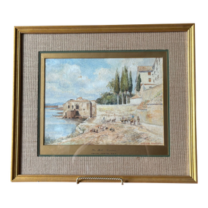 Late 19th Century Watercolor by Trevor Haddon