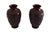 Antique Japanese Meiji Embossed Bronze Vases, 19th Century, Set of 2 For Sale - Image 3 of 5