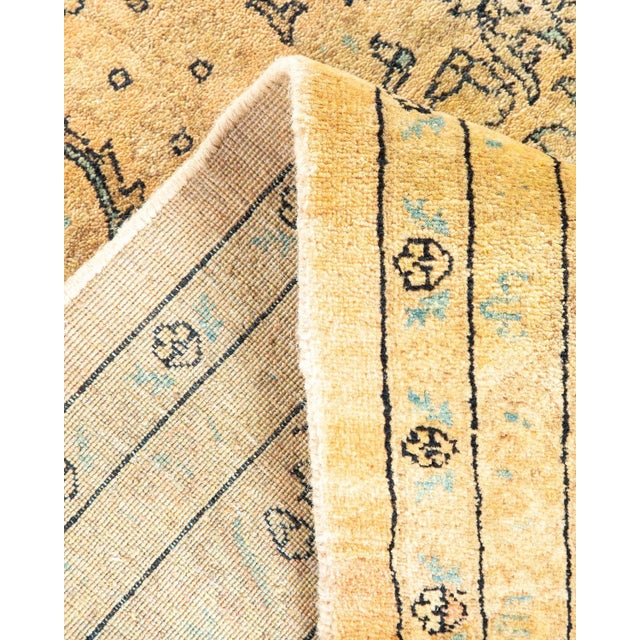 Mogul Collection Hand-Knotted Area Rug - Beige 10' 3" x 18' 8" For Sale In New York - Image 6 of 9
