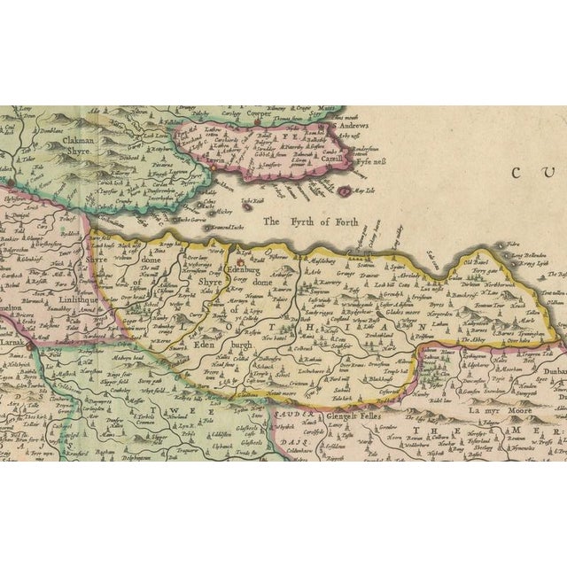 The Provinces of Scotland Map, 1660 For Sale - Image 6 of 10