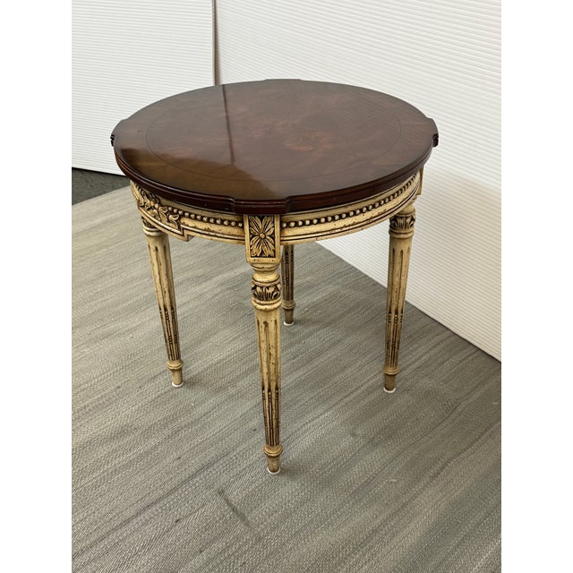 Karges Furniture Company French Regency Side Table, 22.5 Inches For Sale In San Francisco - Image 6 of 12