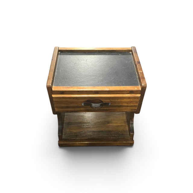 Brown Young-Hinkle “Ship Ahoy” Vintage Nautical Dresser & Nightstand Set, Circa 1970s For Sale - Image 8 of 12