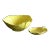 Vintage Yellow Cabbage / Cabbageware Serving Bowls by Secla Portugal - a Pair For Sale