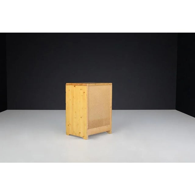 Vintage French Pine Chest of Drawers by Charlotte Perriand, 1960s For Sale - Image 6 of 11