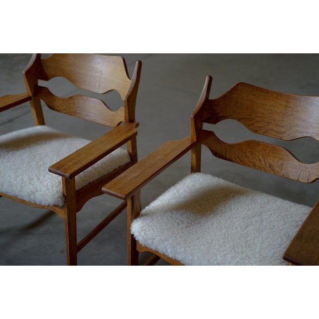 Lounge Chairs by Henning Kjearnulf, Denmark, 1960s, Set of 2 For Sale - Image 11 of 14