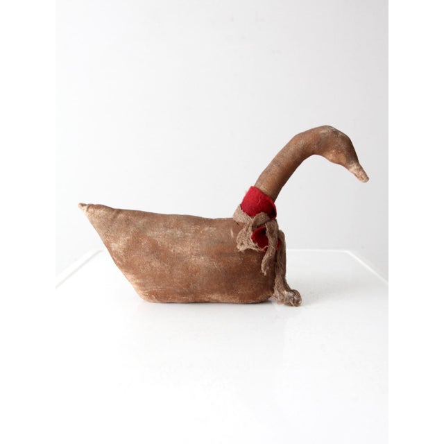 Vintage Primitive Goose Figure For Sale - Image 4 of 9
