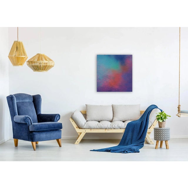 Paige West "Dream" Original Spray Paints on Aluminum Painting For Sale In Seattle - Image 6 of 7