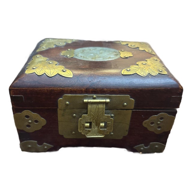 Chinoiserie Rosewood Box For Sale