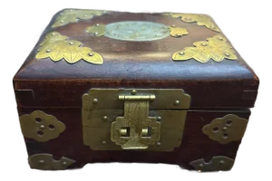 Chinoiserie Rosewood Box