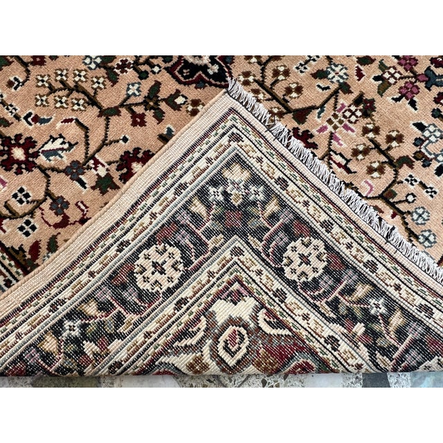 Hand-Knotted Caucasian Style Wool Area Rug - 3'11" X 5'10" For Sale - Image 12 of 12