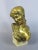 Vintage Exhibition Brass Sculpture of Woman with Marble Base, Late 1900s For Sale - Image 9 of 9