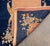 Textile Chinese Art Deco Rug, 3' 8.5" X 1' 11.5" For Sale - Image 7 of 7