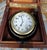 Longines Marine Chronometer Clock in Mahogany Gimbal Box, 1920 For Sale - Image 3 of 7