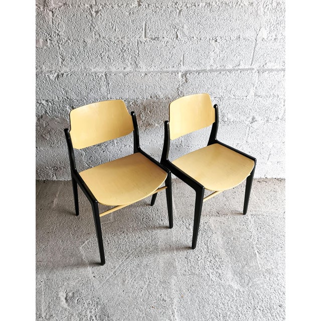Mid-Century Modern Chairs from Wilkhahn, 1950s, Set of 2 For Sale - Image 6 of 12